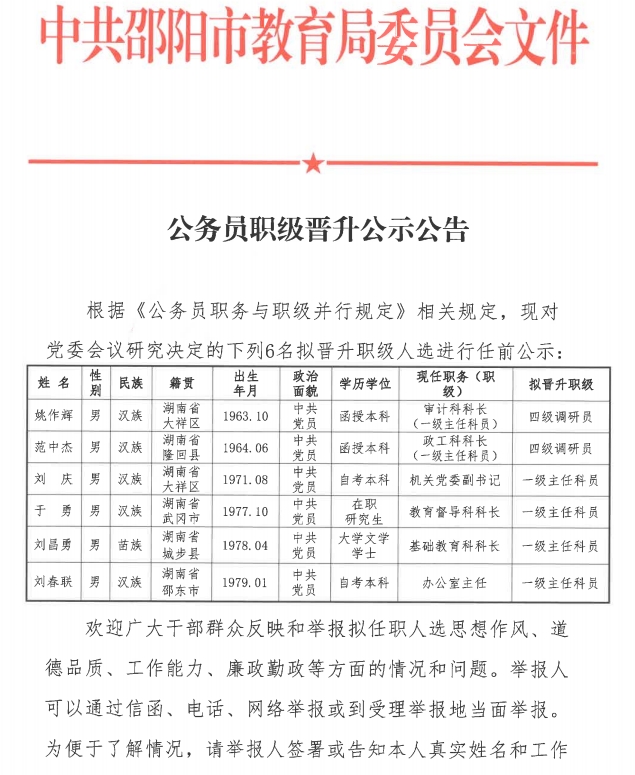 2023蚌埠市中小学教师专业技术三级岗位拟晋升人员名单公示