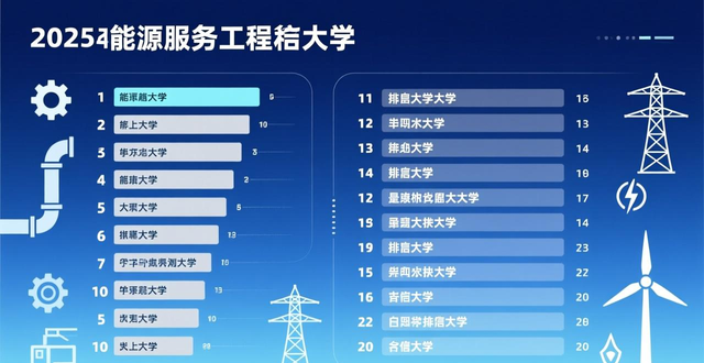 能源服务工程专业就业前景咋样？这些方向和大学排名给你参考