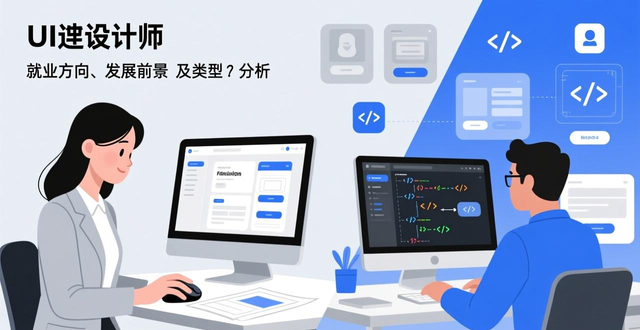 UI设计就业前景咋样？方向、薪资、创业潜力一文说清