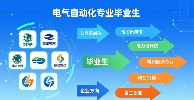 电气及其自动化就业方向广，这些前景你知道吗？