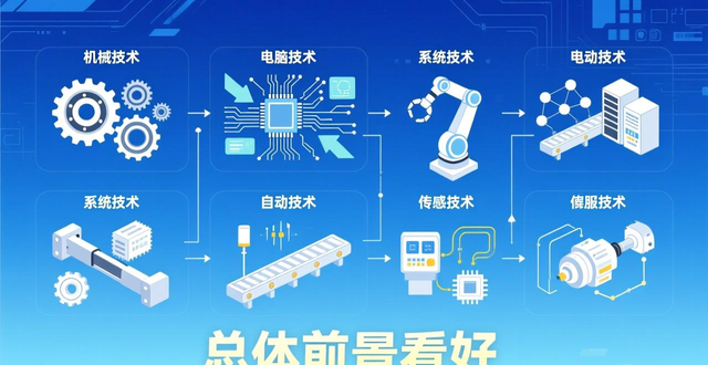 机电一体化技术专业就业方向广，前景好，这些岗位任你挑