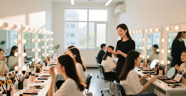 女生学化妆前景超棒！高薪好就业，这些地方都能去
