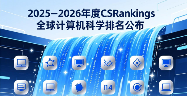 2025–2026年度CSRankings全球计算机科学排名公布