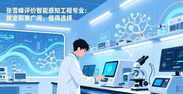 张雪峰评价智能感知工程专业：就业前景广阔，值得选择