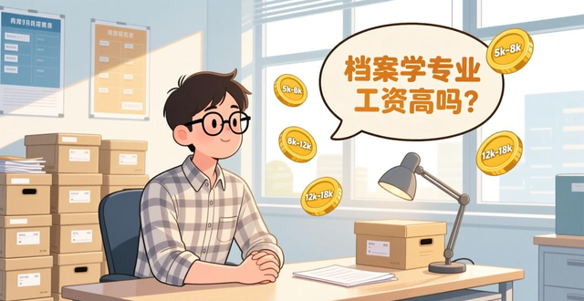 2026档案学专业就业方向广，前景乐观，发展潜力大