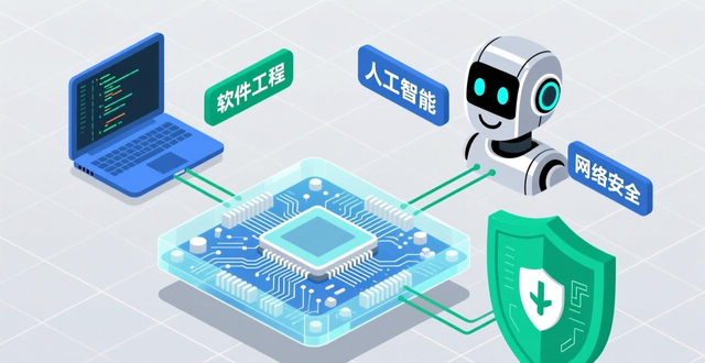 计算机就业前景好的三个专业：软件工程、人工智能、网络安全