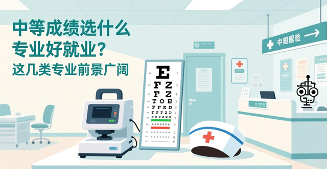 中等成绩选什么专业好就业？这几类专业前景广阔