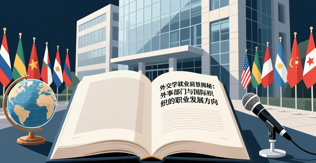 外交学就业前景揭秘：外事部门与国际组织的职业发展方向