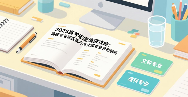 2025高考志愿填报攻略：高校专业筛选技巧与文理专业分布解析