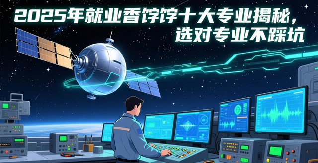 2025年就业香饽饽十大专业揭秘，选对专业不踩坑