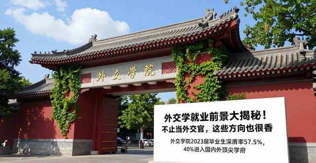 外交学就业前景大揭秘！不止当外交官，这些方向也很香
