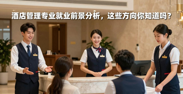 酒店管理专业就业前景分析，这些方向你知道吗？