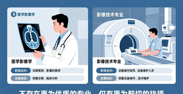 医学影像学和影像技术专业大不同，报考前必看核心差异