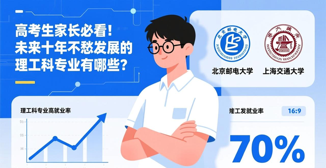 高考生家长必看！未来十年不愁发展的理工科专业有哪些？