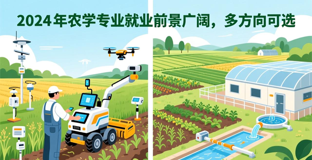 2024 年农学专业就业前景广阔，多方向可选