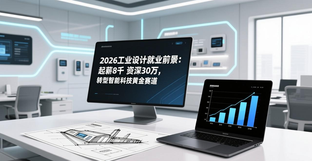 2026工业设计就业前景：起薪8千资深30万，转型智能科技黄金赛道