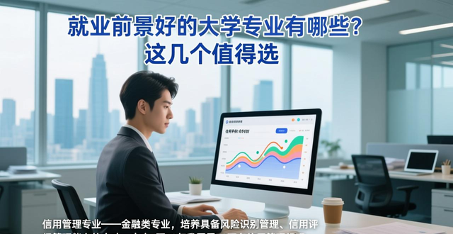 就业前景好的大学专业有哪些？这几个值得选