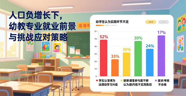 人口负增长下，幼教专业就业前景与挑战应对策略