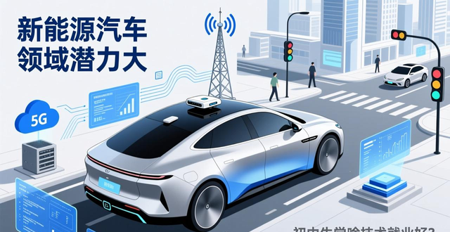 初中生学啥技术就业好？新能源汽车领域潜力大