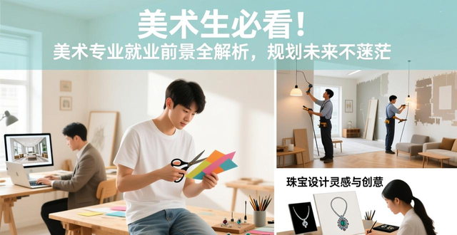 美术生必看！美术专业就业前景全解析，规划未来不迷茫
