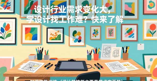 设计行业需求变化大，学设计找工作难？快来了解