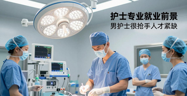 护士专业就业前景 男护士很抢手人才紧缺