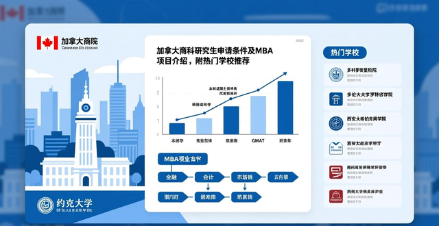 加拿大商科研究生申请条件及MBA项目介绍，附热门学校推荐