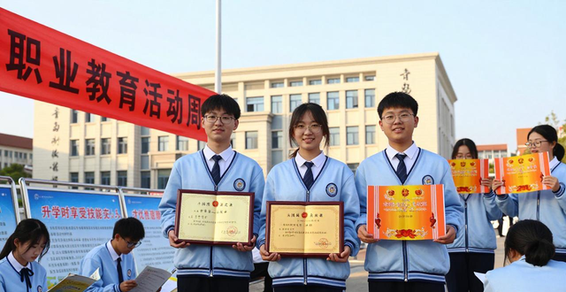 青岛财经职业学校：职业教育活动周展现办学魅力与特色