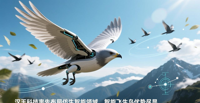 汉王科技率先布局仿生智能领域，智能仿生鸟优势尽显
