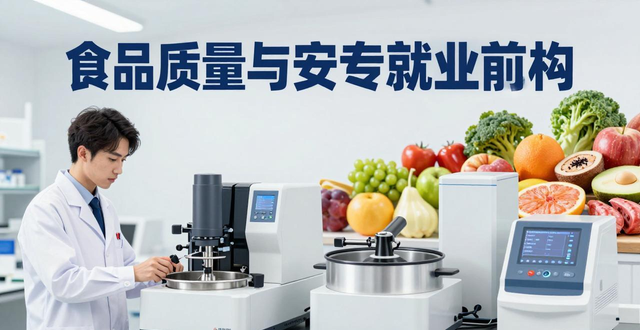 食品质量与安全专业就业前景广阔，这些方向任你选