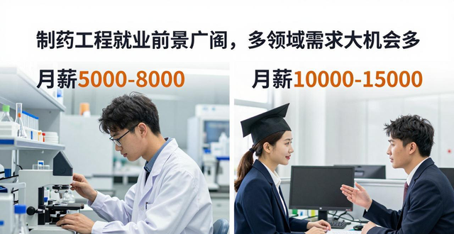 制药工程就业前景广阔，多领域需求大机会多