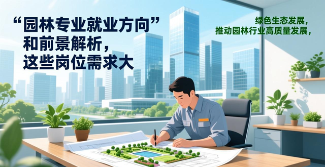 园林专业就业方向和前景解析，这些岗位需求大