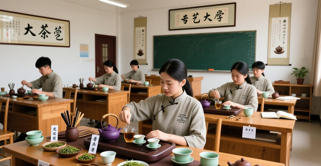 茶学专业就业前景好，茶艺大专成宠儿，中专生受限本科有局限