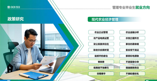 现代农业经济管理专业课程、就业方向及专业简介全知道