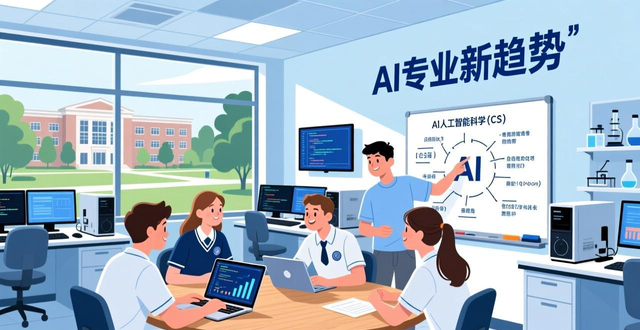 美国年轻人弃CS转AI成大学新趋势，因AI就业前景更好