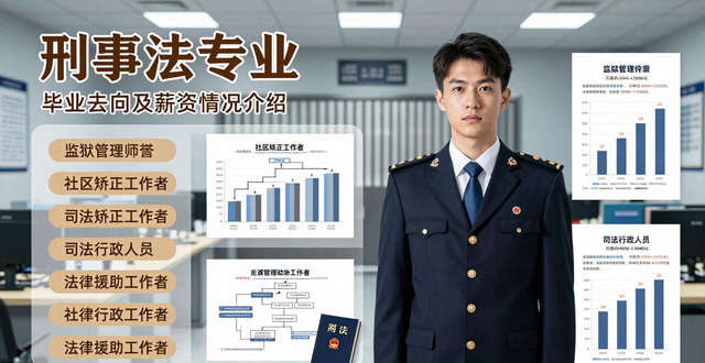 刑事法专业就业方向与前景：毕业去向及薪资情况介绍