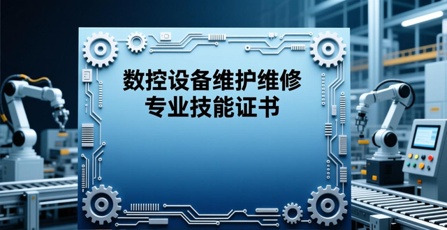 中专数控专业学生必看！高价值证书助你就业腾飞