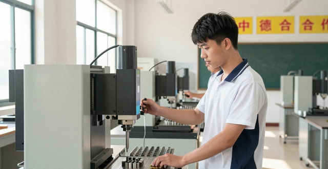 数控加工专业就业好，东莞市技师学院校企双制办学揭秘