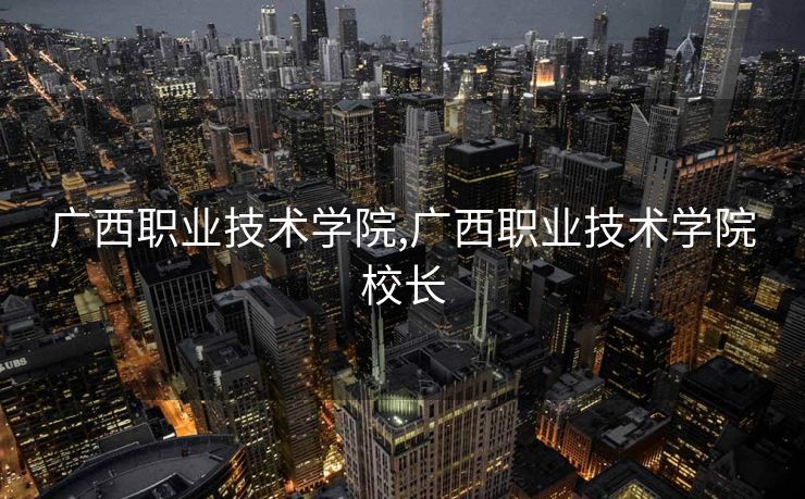 广西职业技术学院,广西职业技术学院校长