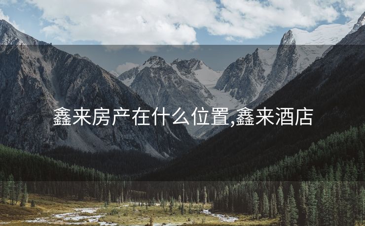 鑫来房产在什么位置,鑫来酒店