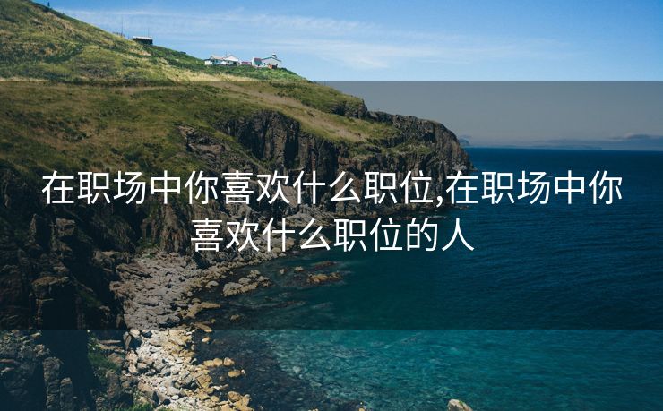 在职场中你喜欢什么职位,在职场中你喜欢什么职位的人
