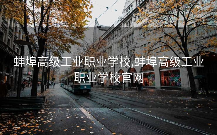 蚌埠高级工业职业学校,蚌埠高级工业职业学校官网