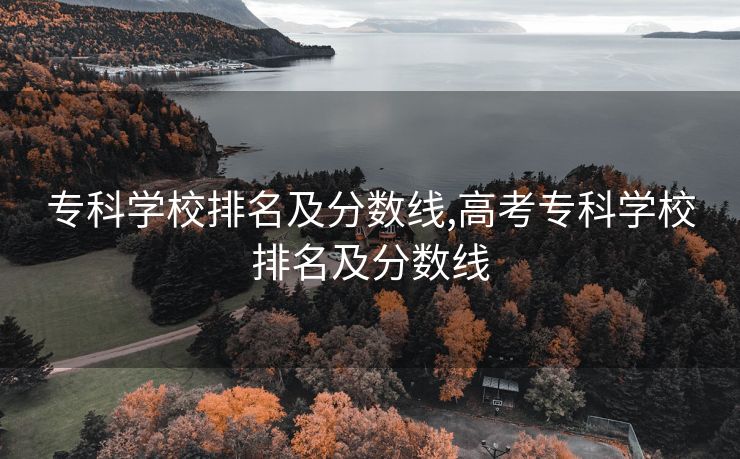 专科学校排名及分数线,高考专科学校排名及分数线
