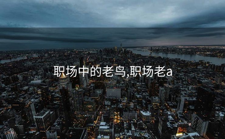 职场中的老鸟,职场老a