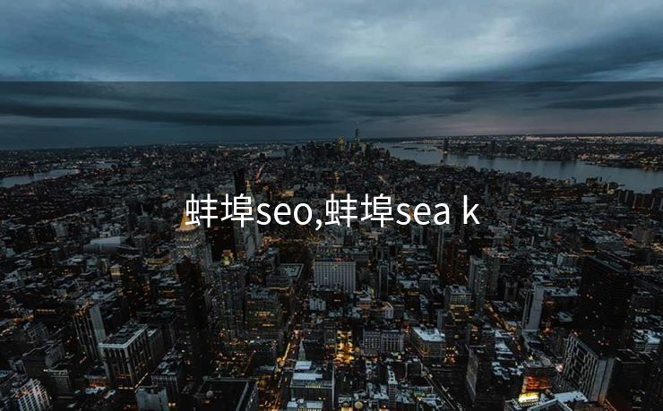 蚌埠seo,蚌埠sea k