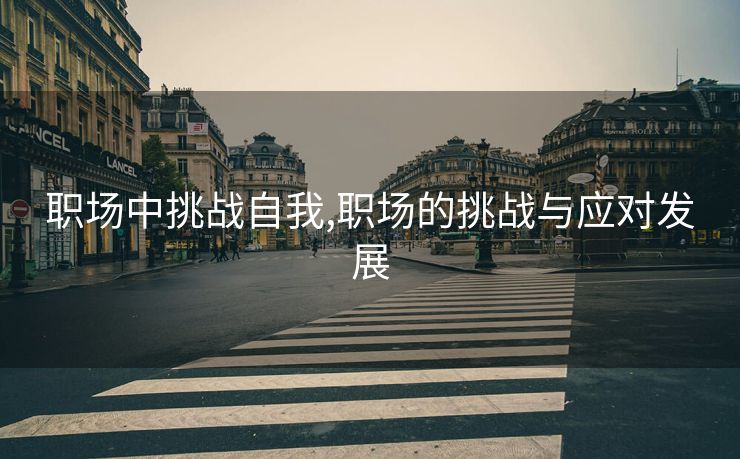 职场中挑战自我,职场的挑战与应对发展