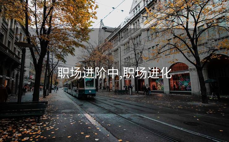 职场进阶中,职场进化