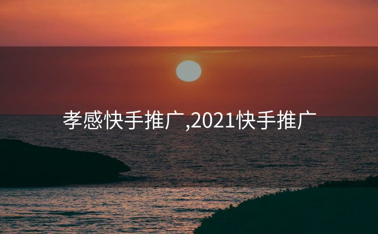 孝感快手推广,2021快手推广